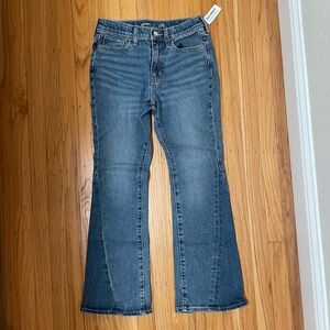 Girls Hi Rise Flare Jeans